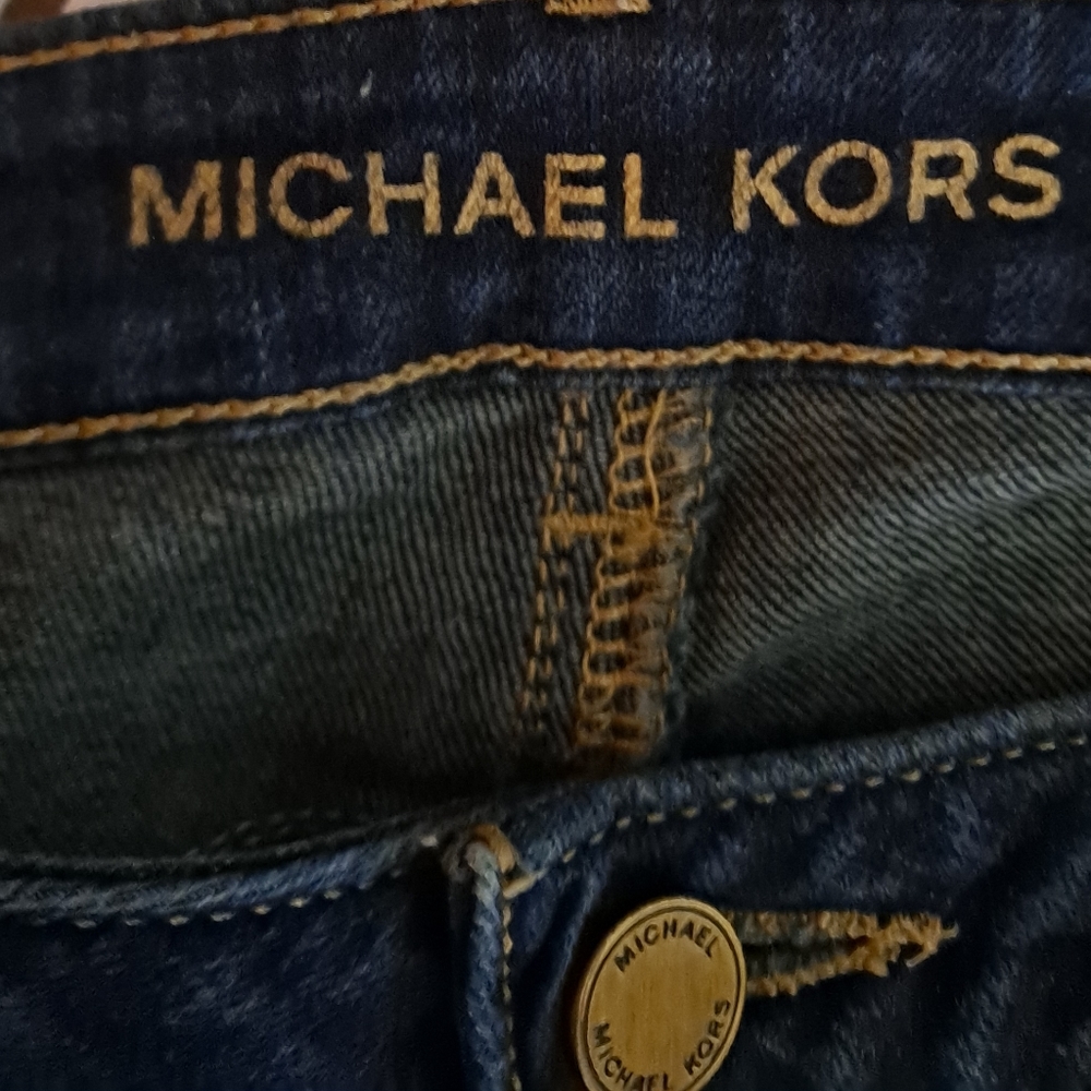 Michael Kors bootcut blue jeans - Picture 2 of 4